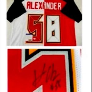 Autographed Kwon Alexander Football Jersey